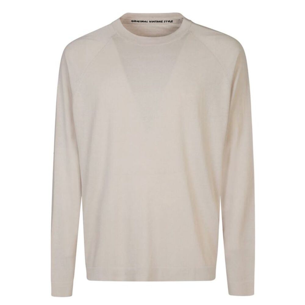 Original Vintage Men's Cotton Blend Silk Sweater